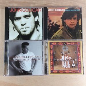 John Mellencamp Lot of 4 CDs 1979-1997